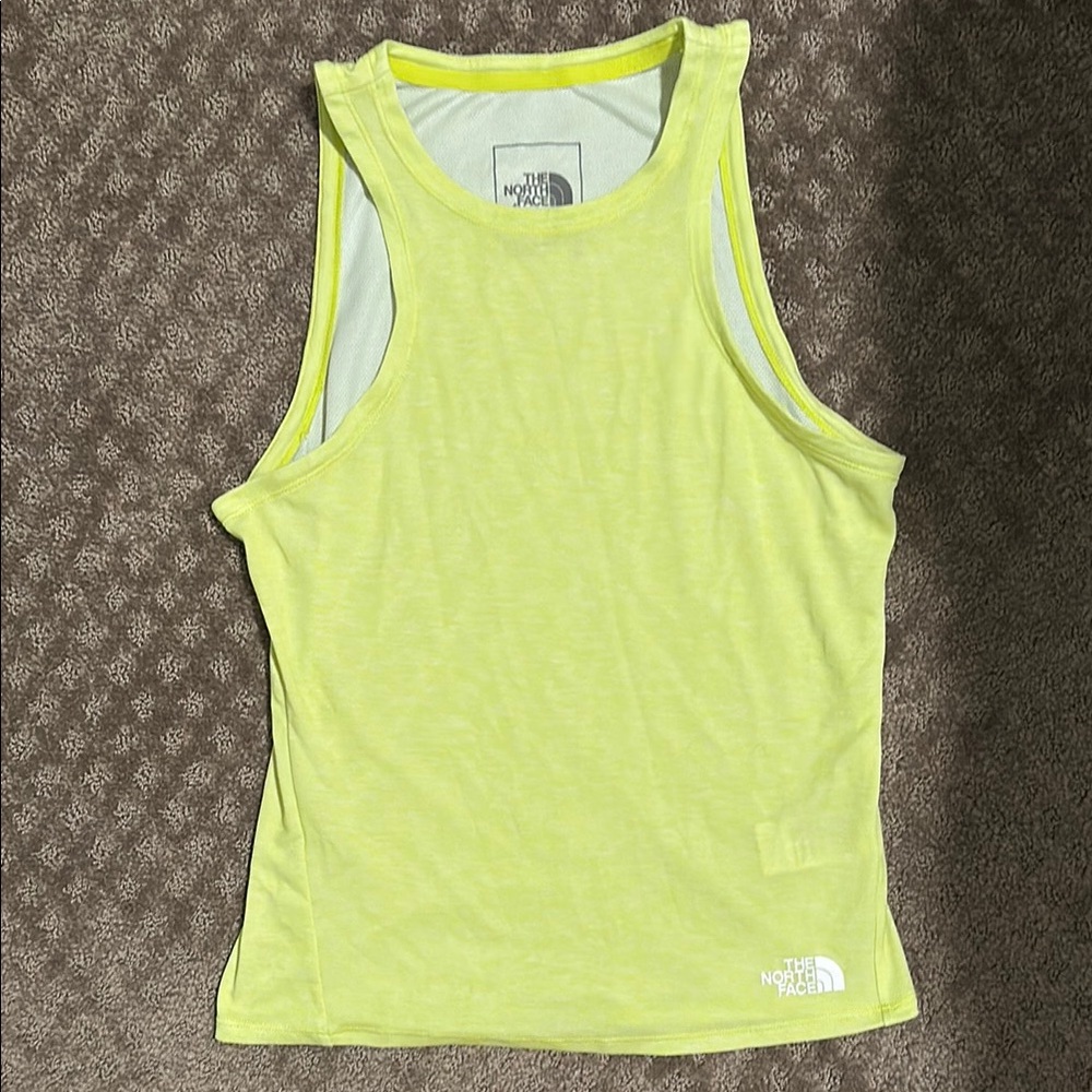 The North Face Neon Yellow Tank Top